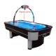 8FT Air Hockey Game Table Electronic Projection Scoring With Oval Blue Surface