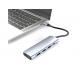 Superspeed 5 In 1 PD Port Multiple USB C HUB Adapter 100-200M/S