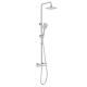 205×205mm Bathroom Shower Thermostatic 3 Function Hand Shower