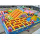 Giant Kids Fun Inflatable Jumping Castle Maze Jumping Bouncy Castle Lead Free