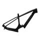 Mid - Drive Freestyle Mens Bike Frame Black Color Full Carbon Material