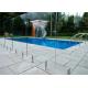 Mirror / Satin Finish Swimming Pool Glass Fence Stainless Steel Spigot Railing