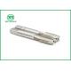 High Tolerance Straight Flute Tap , HSS - M2 Two Flute Taps Hand Thread Type