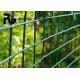 Square Hole 6mm PVC Coated Welded Wire Mesh Panels Anti Corrosion