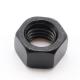 Class 4 Black Hex Nuts Low Carbon Steel Hex Head Nuts DIN934 M6