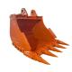 High-strength Steel Plate Rockslide Bucket for Excavator with High Hardness