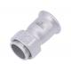 Forged Inox Press Fittings Tee Type Stainless Steel Adapter With Union Nut