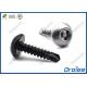 410 Stainless Steel Button Head Hex Pin Tamper Resistant Self Drilling Screw