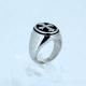 FAshion 316L Stainless Steel Ring With Enamel LRX231