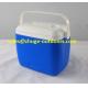 Hot Sale 28 Liter PU Insulation Blue Plastic Ice Cooler Box