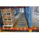 Cold Steel Wheel Type Heavy Duty Storage Racks / Industrial Flow Rack