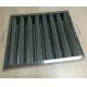 Eco- Friendly Commercial Kitchen Hood Filters 3 To 6 Layer Aluminum Mesh