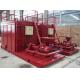 Mn Steel Mud Mixing Solids Control System For Well Drilling Fluid Processing