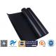 Black 0.008 Non Stick Silicone Baking Mat Food Grade PTFE  For BBQ Grill Mat / Oven Liner