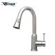 SUS304 Lever Pullout Kitchen Spray Faucet Adjustable Height