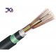 Fiber Cable GYTS Armoured Duct 24 48 96 144 288 Cores Optical Fiber Cable