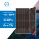 460W Huasun Solar Panels 465W 470W 475W 480W 144 Cells Two Sided Solar Panels