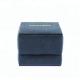 Flocking Jewelry Packaging Boxes Customized Service For Wedding Ring Storage