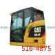 516-4875 Caterpillar Cab Glass Back Side Position No.5 Tempered Glass