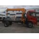 LHD 4X2 Truck Mounted Boom Crane 3.2 Ton SINOTRUK ZZ1127G4215C1