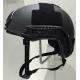 Black  Kevlar Fast  bullet proof helmet with NIJ IIIA level for Military Police