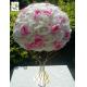 UVG various sizes half roses and hydrangea flower balls for wedding table centerpieces decoration FRS02