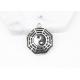 Chinese Culture Stainless Steel Fashion Jewelry Yin Yang Gossip Amulet Pendant Necklace