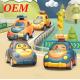 Custom Plastic Toy PVC Pull Back Car Toys With Customized Designs