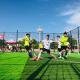 50mm Synthetic Interlocking Artificial Grass For Football Court