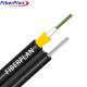 Non Metallic Loose Tube Aerial Fiber Optic Cable With Kevlar Reinforcement