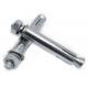 ANSI Hex Bolt Sleeve Anchor Zinc Plated Surface Special Threaded Connector