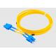 SC APC 3.0mm 10M Duplex Fiber Optic Patch Cord