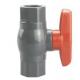 UPVC DIN ANSI BS JIS Octagonal Ball Valve with Socket Low Temperature and Angle Type