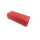 Red Leather Foldable Handmade Sunglasses Case Logo Can Be Customized