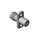 Stainless Steel RF Coaxial Connector K Series Female Straight 2 Holes Flange 2.92mm