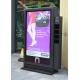 2500 nits High Brightness 65 inch Double Sided Outdoor Digital Totem , 4K Resolution
