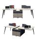 Main Material Panel/Glass/Fabric/Steel Office Workstation Desk for Custom Furniture