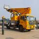 Aerial construction working Aerial Boom Lift for Advertising industry design