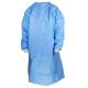 Blue Color Disposable Isolation Gowns L XL XXL M Size Available