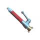 General Purpose Fire Hose Nozzle with Ball Valve and Claw-Lock Brass Quick Coupling