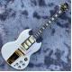 Custom 63 white Les Paul Custom SG body style Electric Guitar