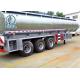 Fuel Oil Liquid Tanker Truck Semi Trailer Threeaxle Fuel Tanker Semi Trailer