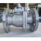 OEM Port Size Stainless Steel Flange Ball Valve with ISO5211 High Pad CF8 CF8m F304/F316