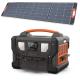 1000W Portable Power Station 999Wh UL Li-Ion Battery Backup Power Supply With Solar Panel