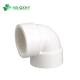 Long-lasting Plumbing Gray PVC BS Threaded Fittings Female Elbow for Water Supply