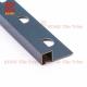 Black Stainless Steel Tile Trim S Square Ceramic Tile Edge Trim
