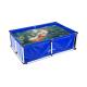Movable 4000L PVC Tarpaulin Fish Farming Water Tank With Metal Frame Collapsible Fish Tank