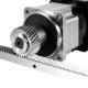 Double Shaft Inline Planetary Reducer Low Backlash Planetary Gearing For Robotics