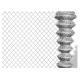 SGS 6 Foot Chain Link Fence , Vinyl 6ft Chain Link Fencing