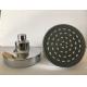 ABS plastic material 4inch round chrome plating shower head top shower rain shower wholesale